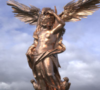 Ancient Eagle Priestess 3 3D model