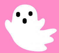 Ghost Cookie Cutter 3D model
