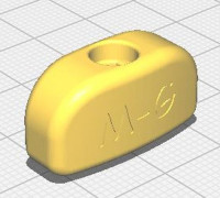 Side clamp handle 3D model