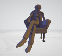 Lelouch Lamperouge stl 3D model