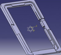 IPHONE xs max GLASS ALIGNMENT MOLE 3D model