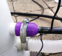 pool heating system 3D model
