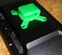 Vesa 100mm bar/wallmount 3D model