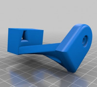 Creality CR-10 filament sensor guide 3D model