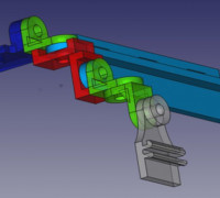 x-axis super adjustable camera mount 3D model