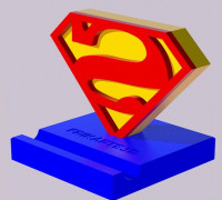 Superman Phone Holder 📱 3D model