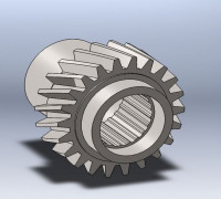 HELICAL PINION 3D model