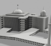 Masjid Istiqlal 3D model