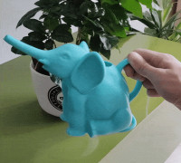 ELEPHANT WATER CAN 3D model