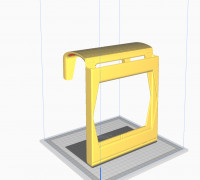 Nintendo Switch Bus Seat Mount 3D model