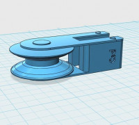 Filament guiderole 3D model