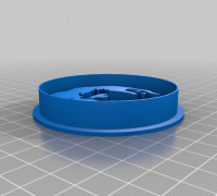 Elvis cookie cutter 3D model