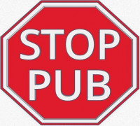 Stop PUB for mailboxes 3D model