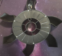 Box from empty spool (Editable) 3D model