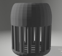 aquarium filter retainer 3D model