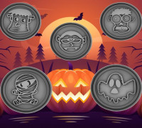 Halloween cookie cutter 3D model