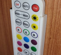 Led strip remote control case 3D model