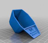 ¼ Cup Measuring Tool 3D model