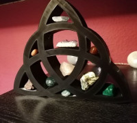 trinity knot shelf 3D model