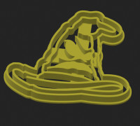 Harry Potter Hat Cookie Cutter 3D model
