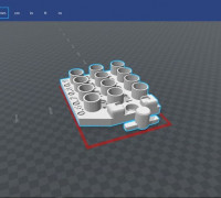 Tolerance tester 3D model