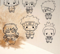 naruto cookies 3D model