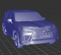 Lexus LX600 3D model