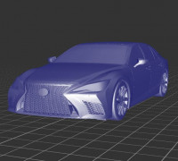 Lexus LS500 3D model