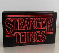 Stranger Things Lamp 3D model