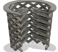 rockless net cups 3D model