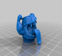 Barrel mimic remix 3D model