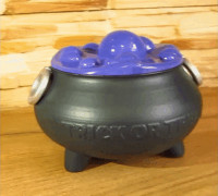 Witch's Cauldron Candy Bowl 3D model