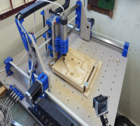 Root 3 CNC multitool router 3D printed parts 3D model