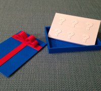 Presentation Box for Gift Card Vault 3D model
