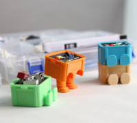 Step Box Step (mini tool box) 3D model