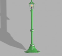 PUBLIC LIGHTING LAMP POST 3D model