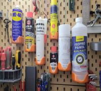 Parametric Bottle Holders - IKEA Skadis 3D model