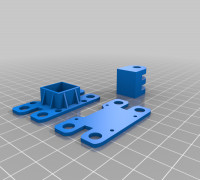 Flywoo explorer lr 4 camera mount 3D model