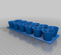 Customizable eggs holder 3D model