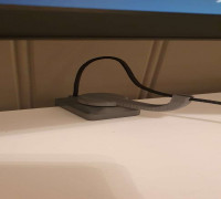 Mouse cable holder 3D model