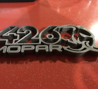 Mopar 426 Hellephant 3D model