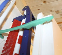 Door stopper/lock wall mounted 3D model