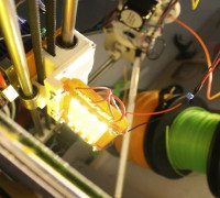 RepRapPro - LED - light panel 3D model