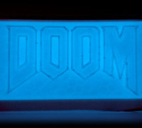 DooM Utilities: The bedside lamp - fluorescent 3D model