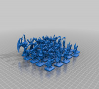 HeroQuest All Miniatures 3D model