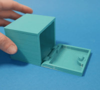 Print in Place Locking box - No Assembly! 3D model