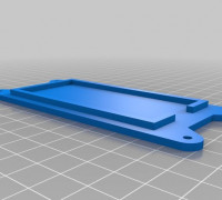 Base for Geeetech power switch box 3D model