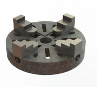 4-jaw chuck 3D model