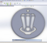 Facilicom key ring 3D model