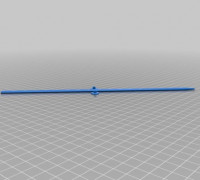 size 2 needles 3D model